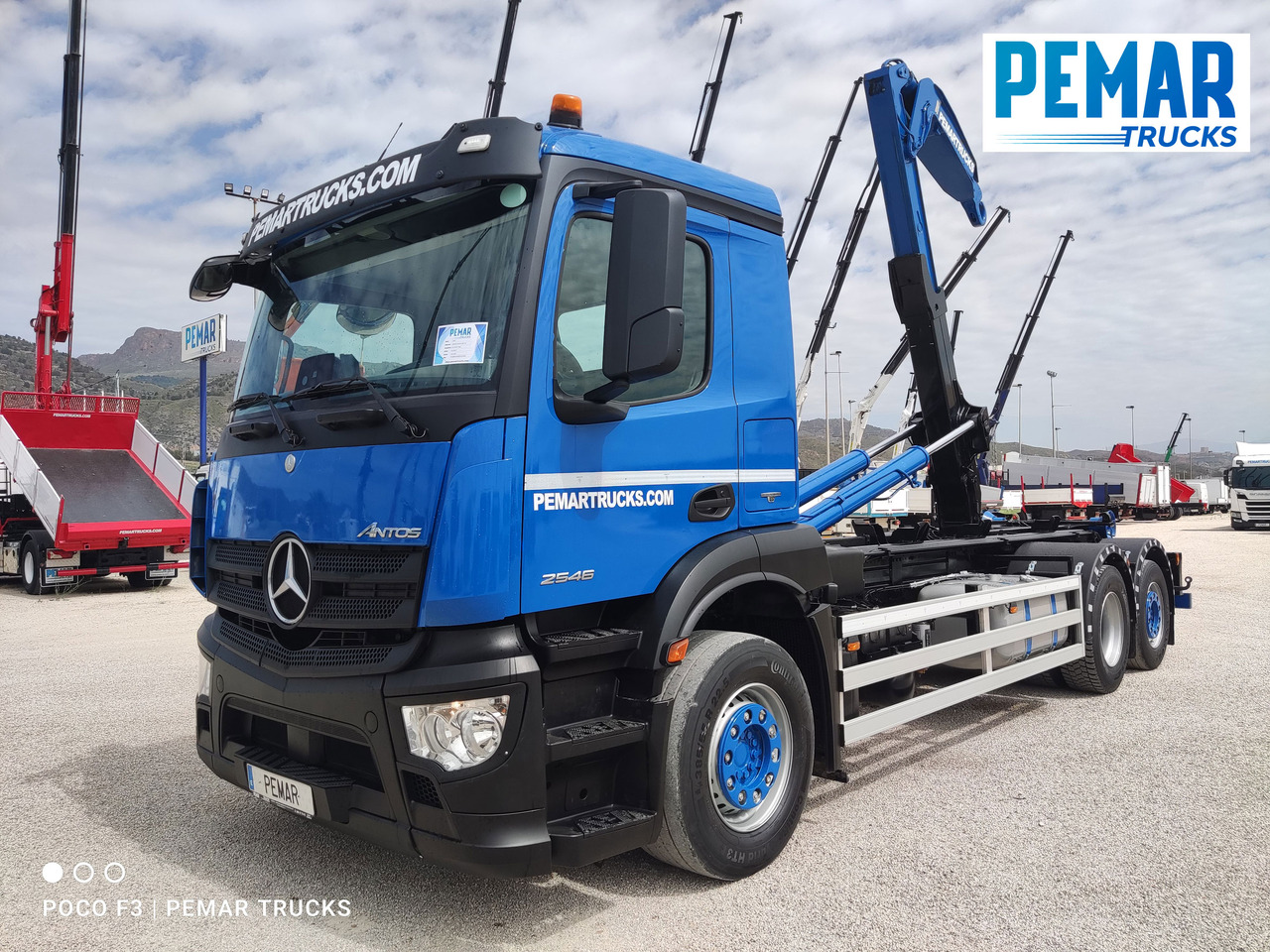 MERCEDES-BENZ ANTOS 2546 6X2 MULTILIFT - Container transporter/ Swap body truck: picture 1 MERCEDES-BENZ ANTOS 2546 6X2 MULTILIFT - Container transporter/ Swap body truck: picture 1