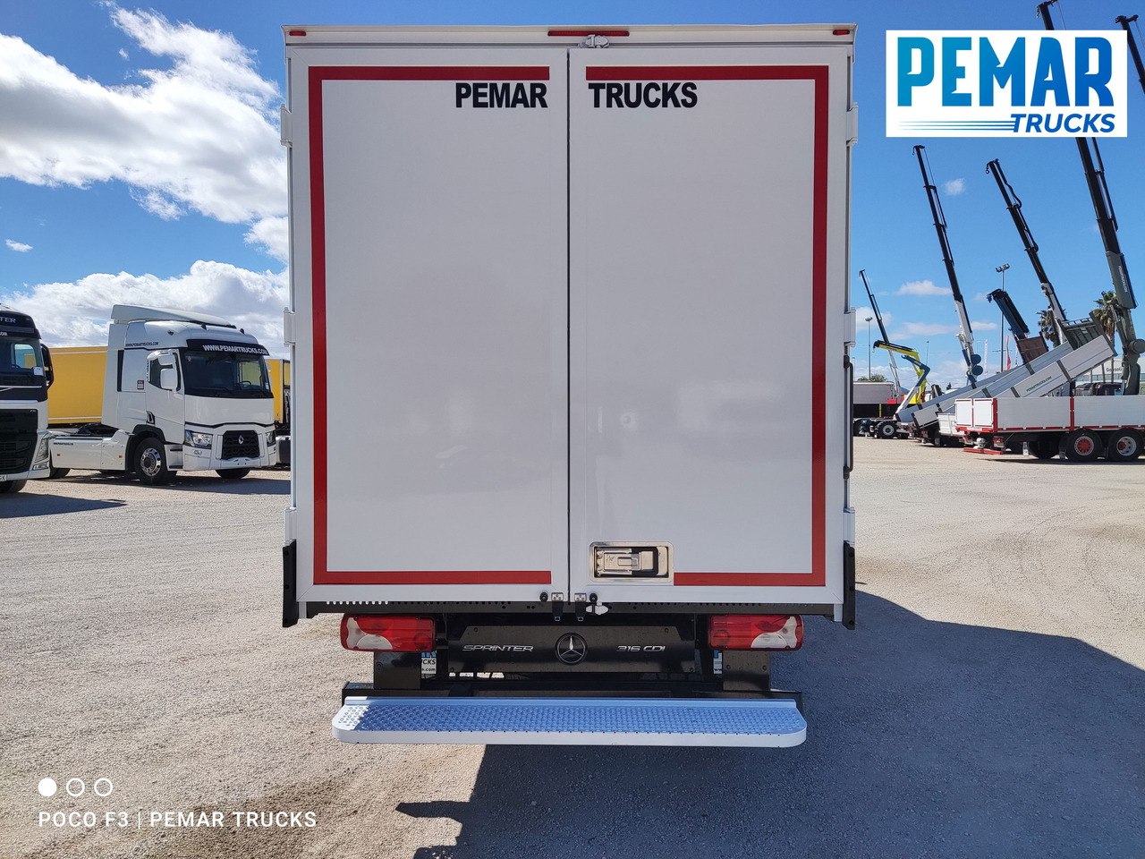 Closed box van MERCEDES-BENZ SPRINTER 316 CAJA CERRADA 160 CV EURO 6: picture 6