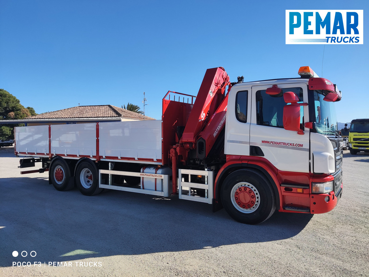 SCANIA P 400 6X2 GRUA HIAB 211 CAJA FIJA - Crane truck: picture 5 SCANIA P 400 6X2 GRUA HIAB 211 CAJA FIJA - Crane truck: picture 5