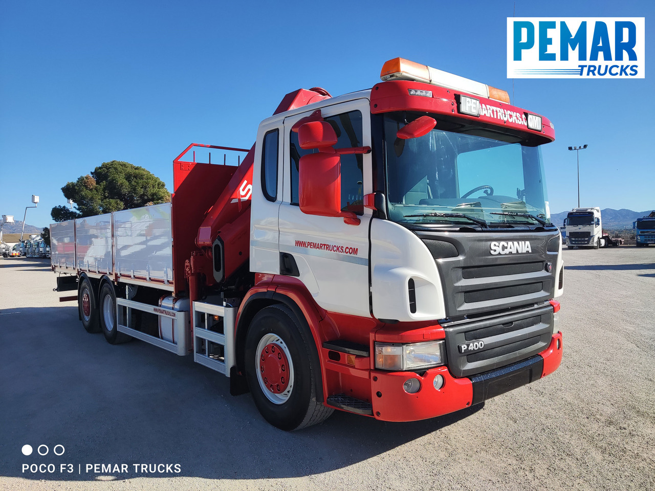 SCANIA P 400 6X2 GRUA HIAB 211 CAJA FIJA - Crane truck: picture 4 SCANIA P 400 6X2 GRUA HIAB 211 CAJA FIJA - Crane truck: picture 4