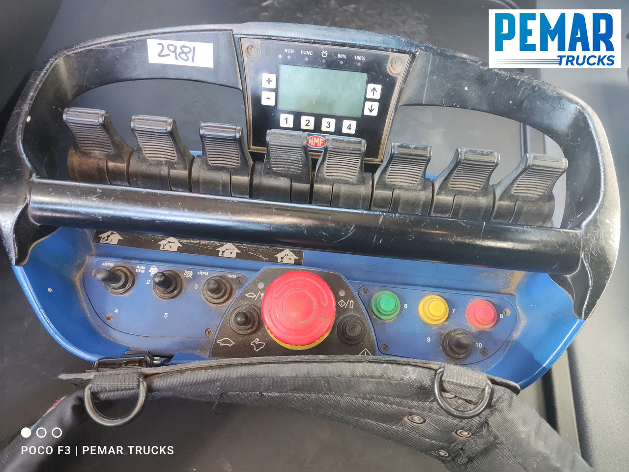 Crane truck SCANIA R 450 6X2 GRUA HMF 5020 K-5 CJA FIJA - BDF - PLATAFORMA EURO 6: picture 31