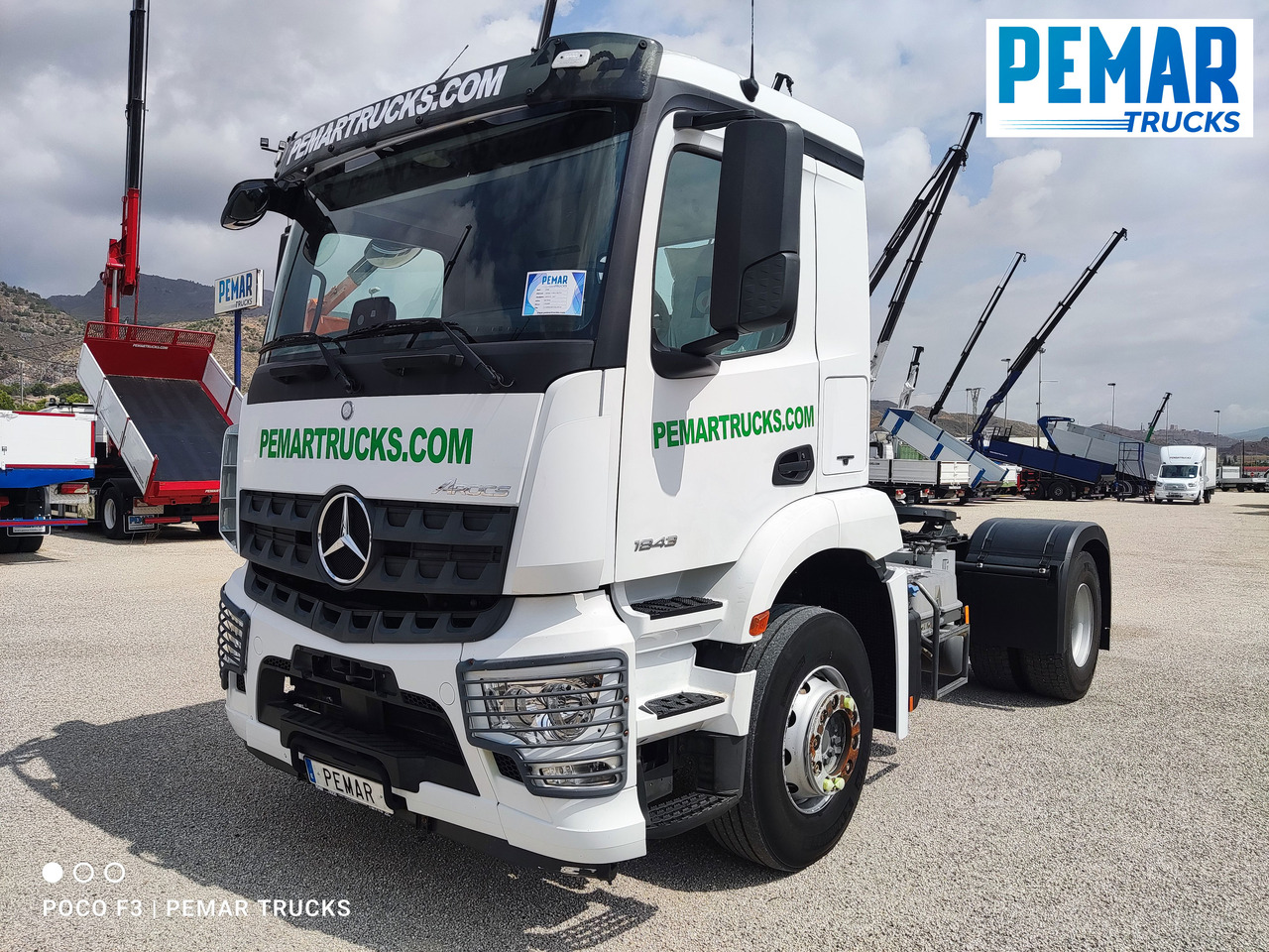 MERCEDES-BENZ AROCS 1843 TRACTORA EQUIPO HIDRAULICO - Tractor unit: picture 1 MERCEDES-BENZ AROCS 1843 TRACTORA EQUIPO HIDRAULICO - Tractor unit: picture 1