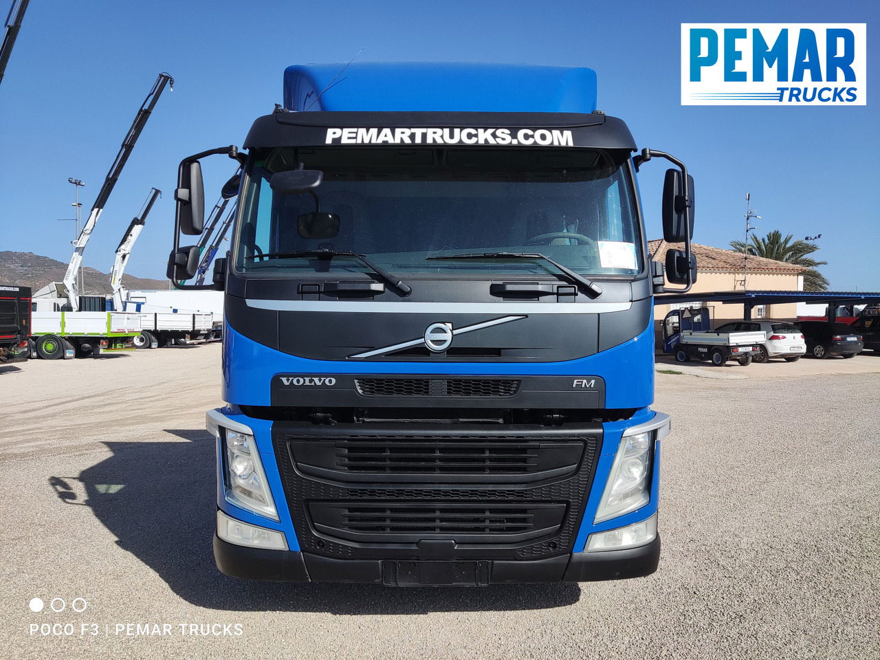 VOLVO FM 450 6X2 GRUA PALFINGER PK 21000 CAJA FIJA EURO 6 - Dropside/ Flatbed truck, Crane truck: picture 3 VOLVO FM 450 6X2 GRUA PALFINGER PK 21000 CAJA FIJA EURO 6 - Dropside/ Flatbed truck, Crane truck: picture 3