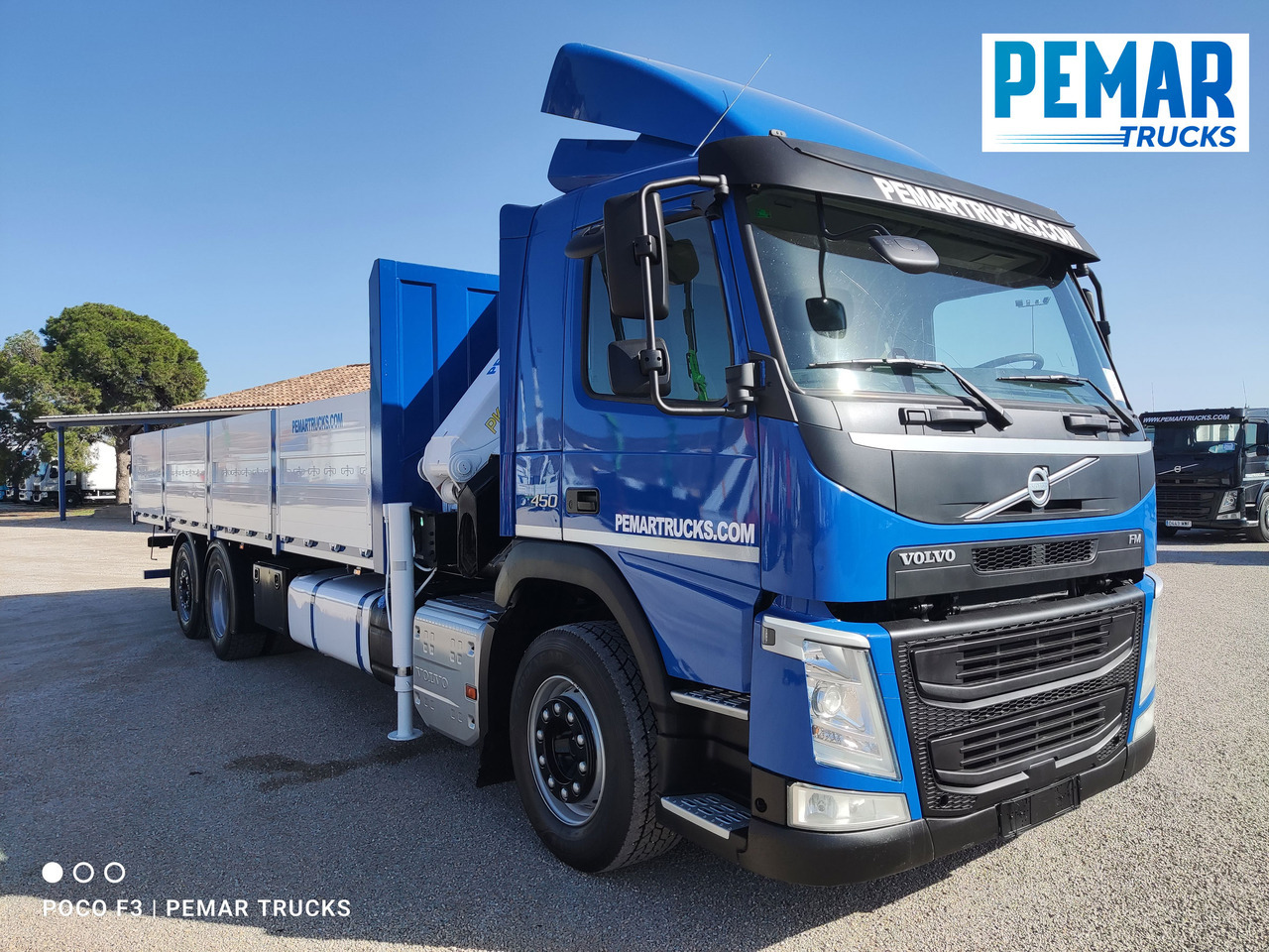 VOLVO FM 450 6X2 GRUA PALFINGER PK 21000 CAJA FIJA EURO 6 - Dropside/ Flatbed truck, Crane truck: picture 4 VOLVO FM 450 6X2 GRUA PALFINGER PK 21000 CAJA FIJA EURO 6 - Dropside/ Flatbed truck, Crane truck: picture 4