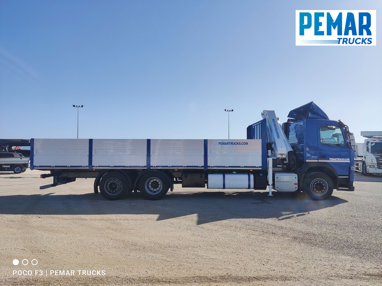 VOLVO FM 450 6X2 GRUA PALFINGER PK 21000 CAJA FIJA EURO 6 - Dropside/ Flatbed truck, Crane truck: picture 5 VOLVO FM 450 6X2 GRUA PALFINGER PK 21000 CAJA FIJA EURO 6 - Dropside/ Flatbed truck, Crane truck: picture 5