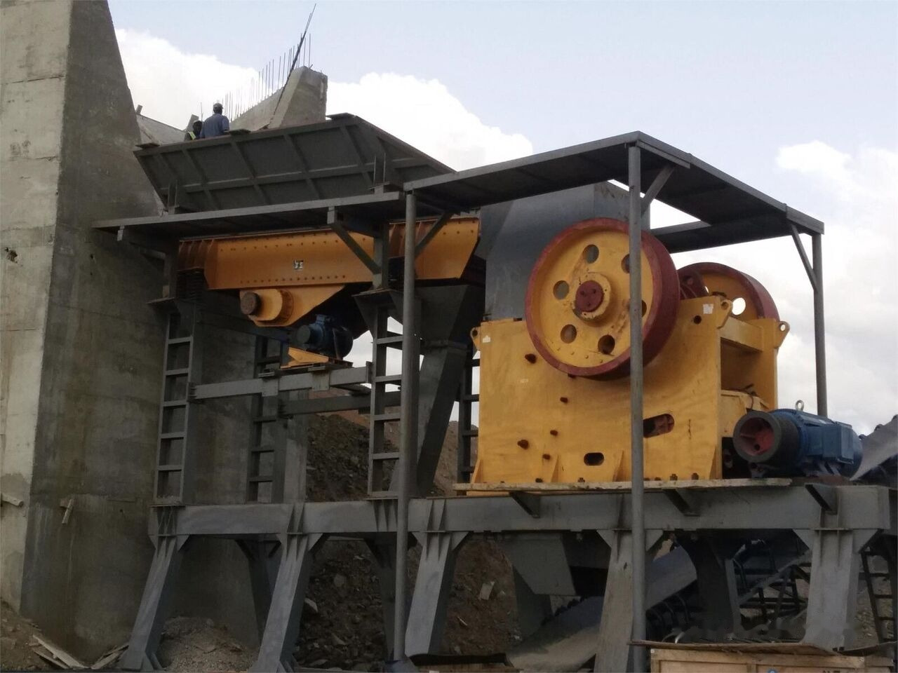 Kinglink Primary Jaw Crusher PE900X1200 | PE3648 - Jaw crusher: picture 1 Kinglink Primary Jaw Crusher PE900X1200 | PE3648 - Jaw crusher: picture 1