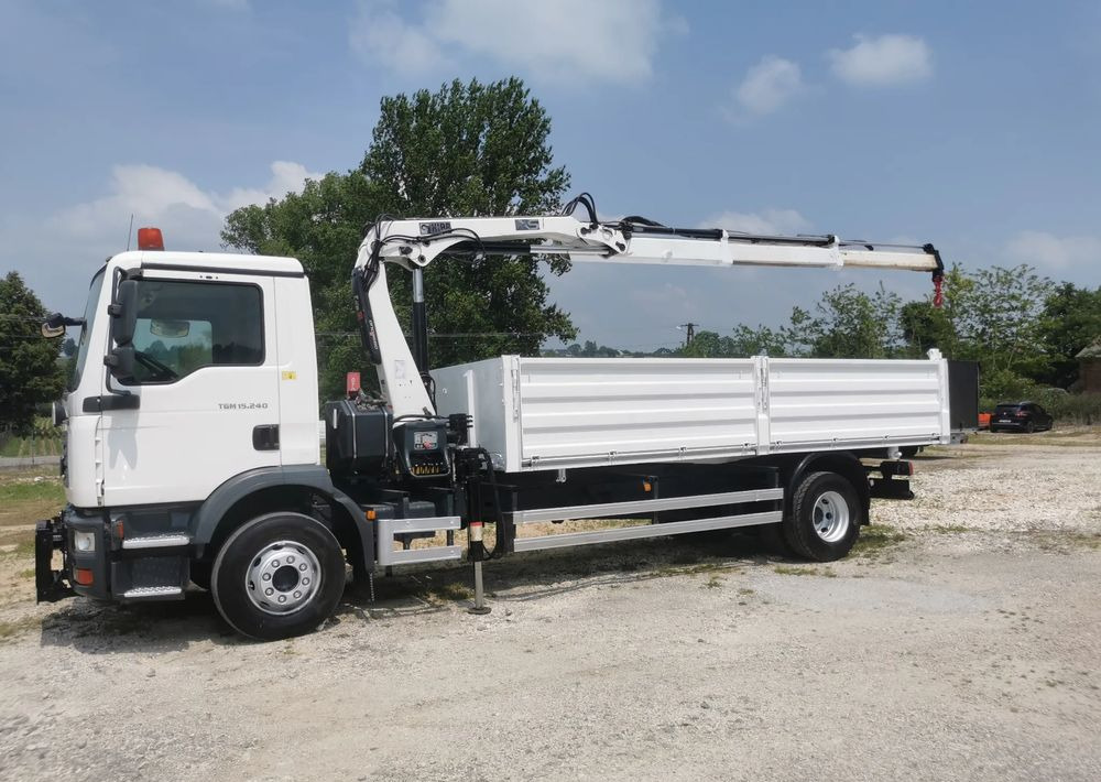 MAN TGM 15.240 Żuraw HDS HIAB + kiper wywrotka + Płyta czołowa Mały przebieg Klima - Tipper: picture 1 MAN TGM 15.240 Żuraw HDS HIAB + kiper wywrotka + Płyta czołowa Mały przebieg Klima - Tipper: picture 1