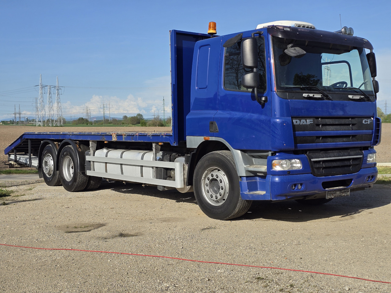 DAF CF 360 MACHINE TRANSPORTER - Autotransporter truck: picture 2 DAF CF 360 MACHINE TRANSPORTER - Autotransporter truck: picture 2