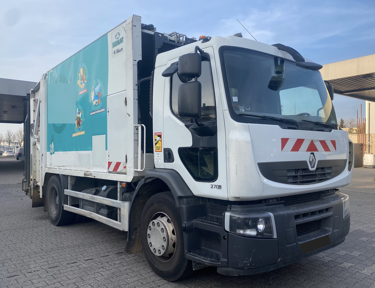 Renault Premium 270.19 DXi Müllwagen Garbage Truck Euro5 New Model - Garbage truck: picture 1 Renault Premium 270.19 DXi Müllwagen Garbage Truck Euro5 New Model - Garbage truck: picture 1