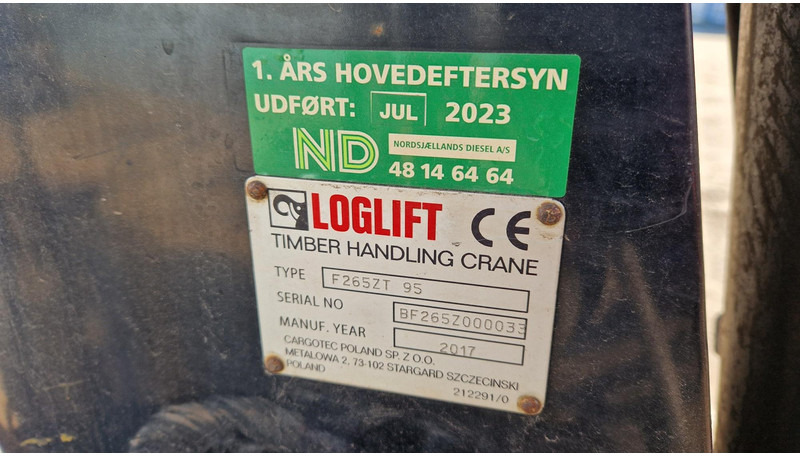 Loglift F265ZT 95 - Truck mounted crane for Truck: picture 5 Loglift F265ZT 95 - Truck mounted crane for Truck: picture 5