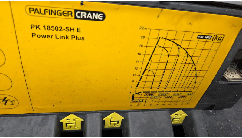 Palfinger PK18502 - Truck mounted crane for Truck: picture 5 Palfinger PK18502 - Truck mounted crane for Truck: picture 5