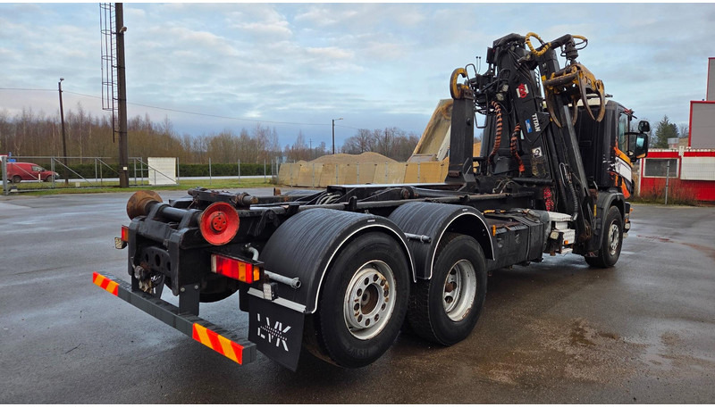 Scania P114 6X2*4 340 Jonsered 100Z - Hook lift truck, Crane truck: picture 3 Scania P114 6X2*4 340 Jonsered 100Z - Hook lift truck, Crane truck: picture 3