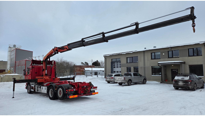 Scania P360 6X2*4 Palfinger PK18002 - Hook lift truck, Crane truck: picture 4 Scania P360 6X2*4 Palfinger PK18002 - Hook lift truck, Crane truck: picture 4