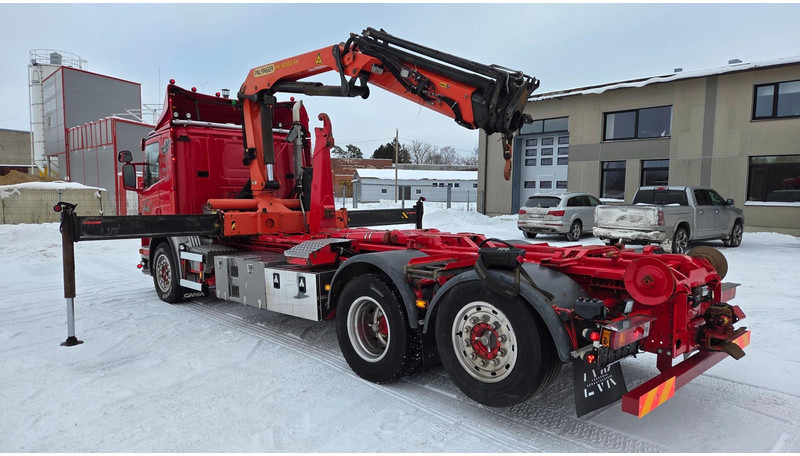 Scania P360 6X2*4 Palfinger PK18002 - Hook lift truck, Crane truck: picture 5 Scania P360 6X2*4 Palfinger PK18002 - Hook lift truck, Crane truck: picture 5