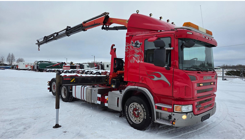 Scania P360 6X2*4 Palfinger PK18002 - Hook lift truck, Crane truck: picture 2 Scania P360 6X2*4 Palfinger PK18002 - Hook lift truck, Crane truck: picture 2