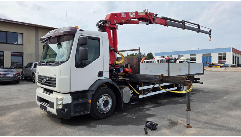 Volvo FE280 4X2 HMF 1820 - Dropside/ Flatbed truck, Crane truck: picture 1 Volvo FE280 4X2 HMF 1820 - Dropside/ Flatbed truck, Crane truck: picture 1