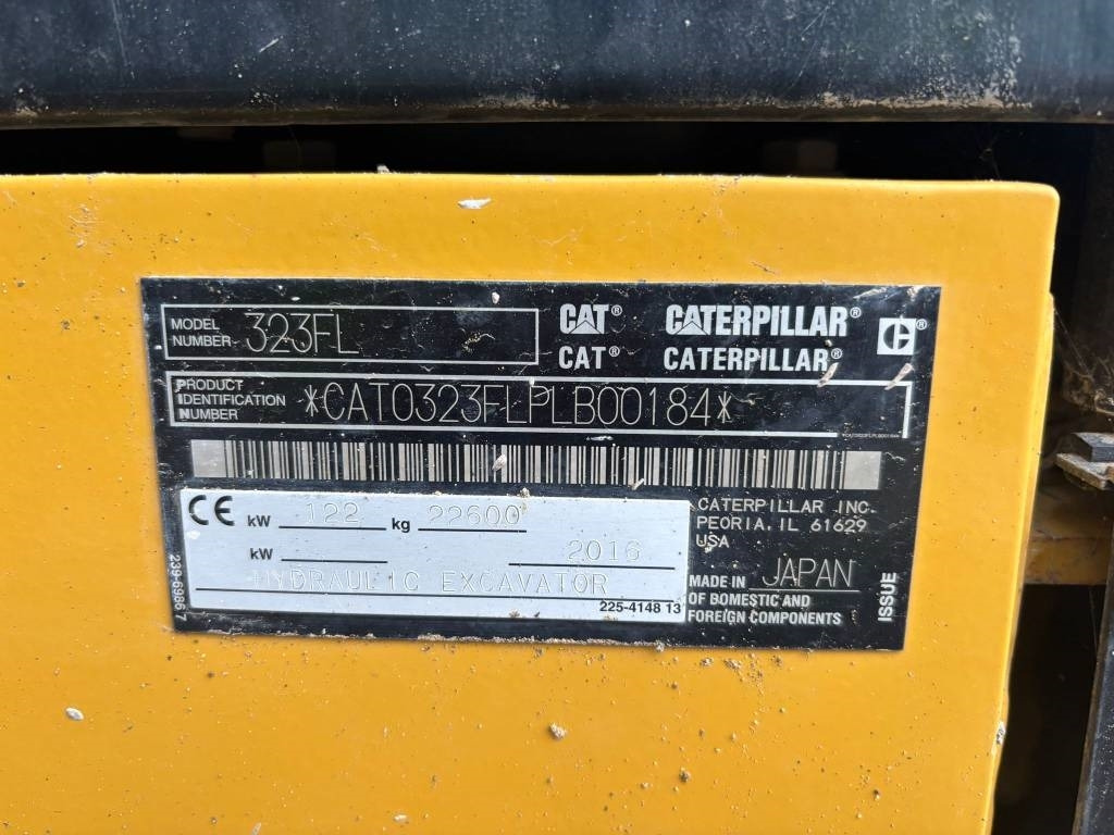 CAT 323 F L  leasing CAT 323 F L: picture 7