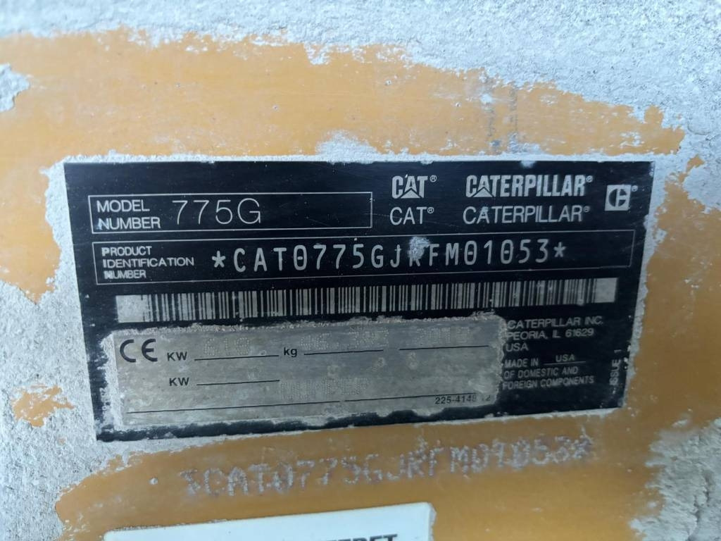 CAT 775 G (Coming Soon) - Rigid dumper/ Rock truck: picture 3 CAT 775 G (Coming Soon) - Rigid dumper/ Rock truck: picture 3