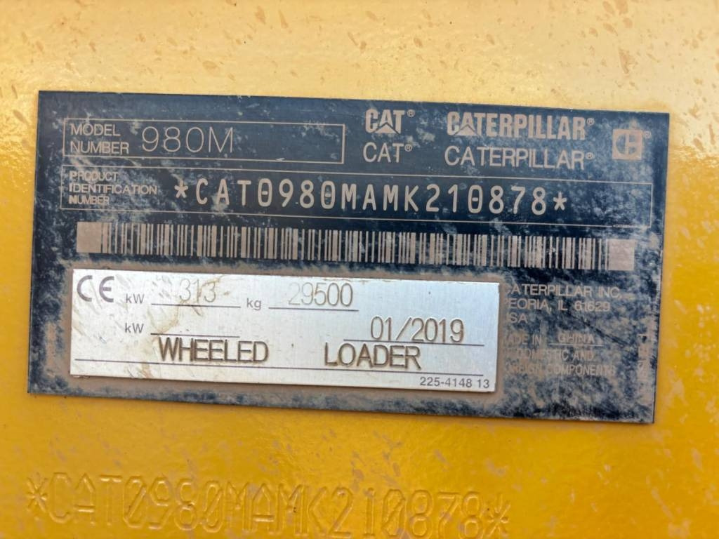 CAT 980 M (Coming Soon) - Wheel loader: picture 2 CAT 980 M (Coming Soon) - Wheel loader: picture 2