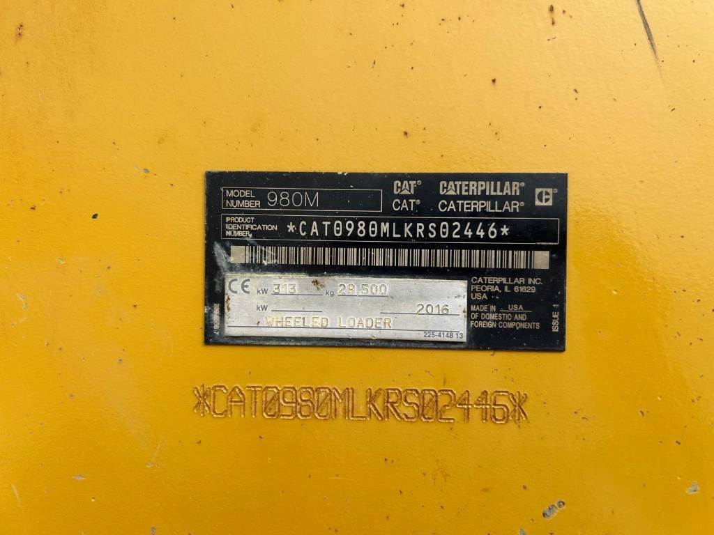 Wheel loader CAT 980 M: picture 12