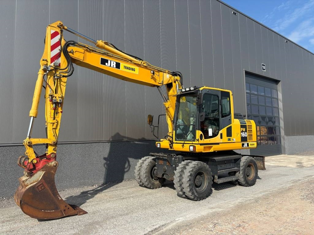 Komatsu PW 160 - Wheel excavator: picture 2 Komatsu PW 160 - Wheel excavator: picture 2