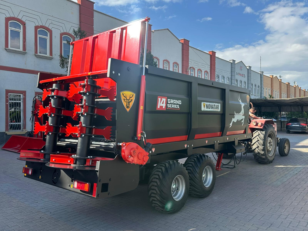 Novatar Manure Spreader Trailer 10 M3 - Manure spreader: picture 5 Novatar Manure Spreader Trailer 10 M3 - Manure spreader: picture 5