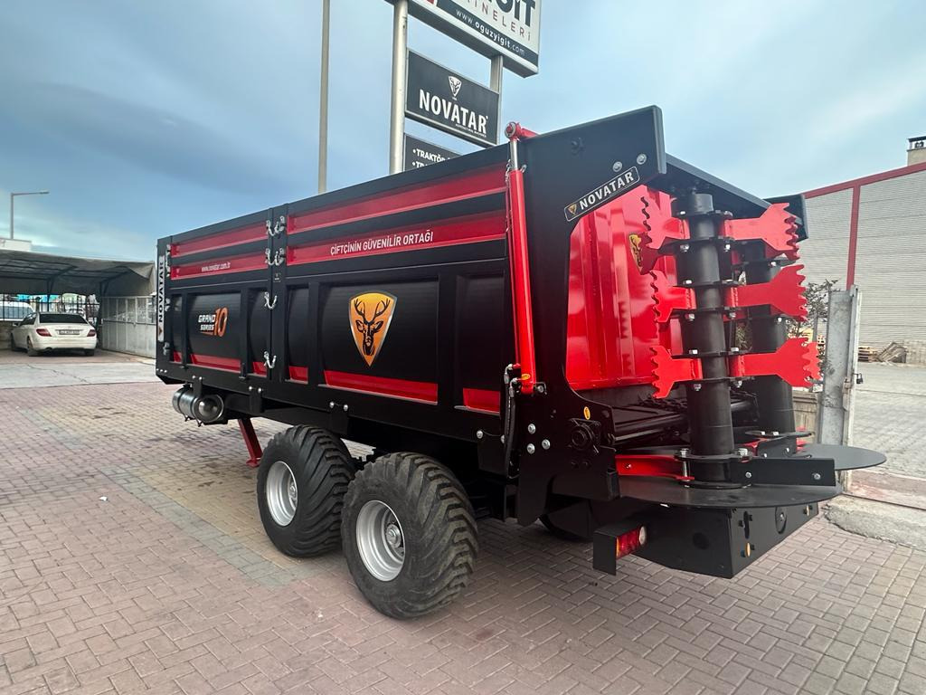 New Manure spreader Novatar Manure Spreader Trailer 10 M3: picture 24
