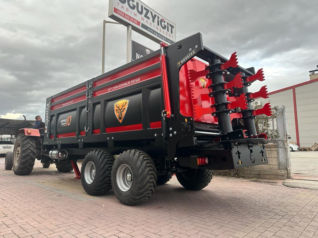 New Manure spreader Novatar Manure Spreader Trailer 10 M3: picture 33