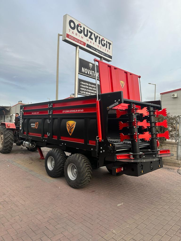 New Manure spreader Novatar Manure Spreader Trailer 10 M3: picture 39