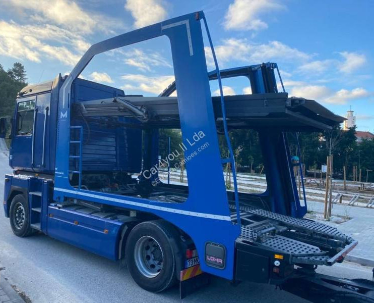 Renault Magnum 480 DXI - Autotransporter truck, Autotransporter semi-trailer: picture 5 Renault Magnum 480 DXI - Autotransporter truck, Autotransporter semi-trailer: picture 5