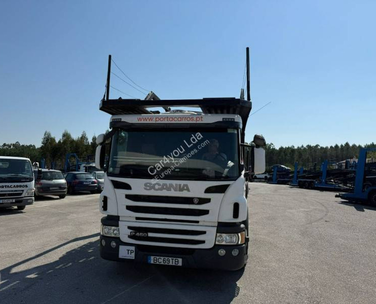 Scania P 450 - Autotransporter truck, Autotransporter semi-trailer: picture 2 Scania P 450 - Autotransporter truck, Autotransporter semi-trailer: picture 2