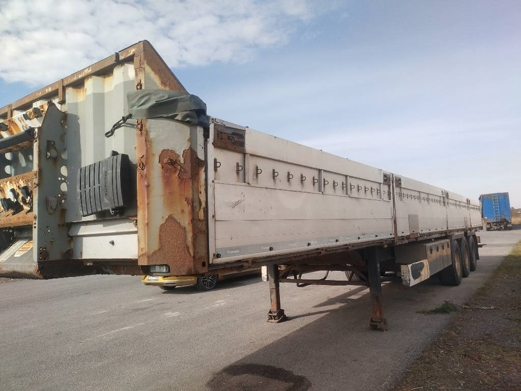 Dropside/ Flatbed semi-trailer Krone alumiinilaidat: picture 6