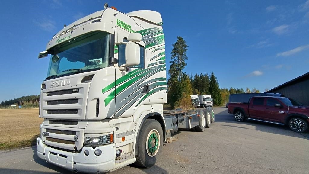 Scania R500 8x4 ilmajousi alusta  - Cab chassis truck: picture 2 Scania R500 8x4 ilmajousi alusta  - Cab chassis truck: picture 2