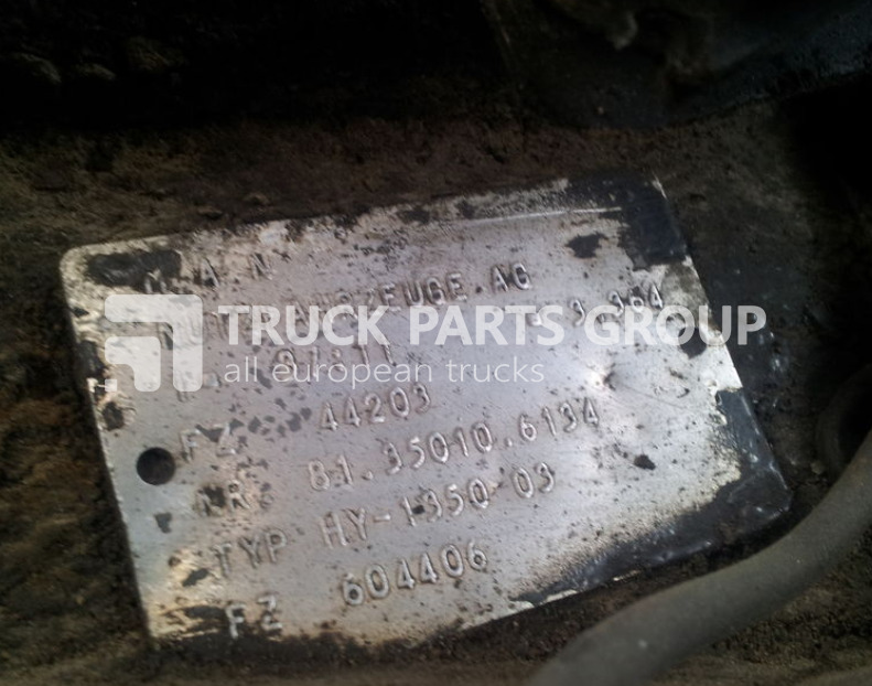 MAN MAN axle gear, rear axle, HY1350, ratio 37/11 (3.36), 37/11 (3.36), differential for MAN TGA, TGX truck tractor - Differential gear for Truck: picture 2 MAN MAN axle gear, rear axle, HY1350, ratio 37/11 (3.36), 37/11 (3.36), differential for MAN TGA, TGX truck tractor - Differential gear for Truck: picture 2