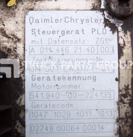 MERCEDES-BENZ Actors EURO3 engine control unit, ECU, EDC, MR unit, engine calc control unit - ECU for Truck: picture 4 MERCEDES-BENZ Actors EURO3 engine control unit, ECU, EDC, MR unit, engine calc control unit - ECU for Truck: picture 4