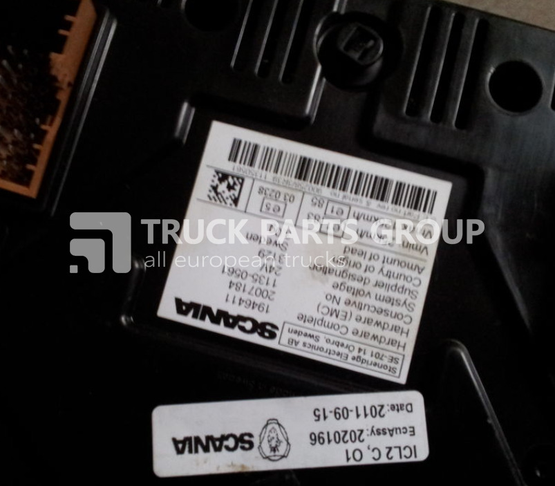 SCANIA R, P, G, T, L series, XPI, PDE, EURO5, EURO6 instrument panel, d dashboard - Dashboard for Truck: picture 2 SCANIA R, P, G, T, L series, XPI, PDE, EURO5, EURO6 instrument panel, d dashboard - Dashboard for Truck: picture 2