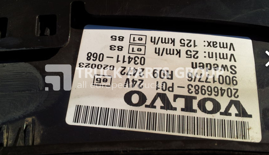 VOLVO FH12, combination kit, instrument panel, dashboard 20739274 - Dashboard for Truck: picture 5 VOLVO FH12, combination kit, instrument panel, dashboard 20739274 - Dashboard for Truck: picture 5