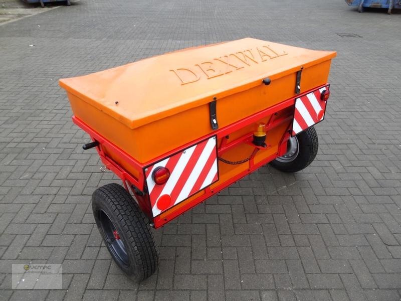 New Sand/ Salt spreader Dexwal Kastenstreuer Salzstreuer Walzenstreuer Streuer ATV Quad NEU: picture 6