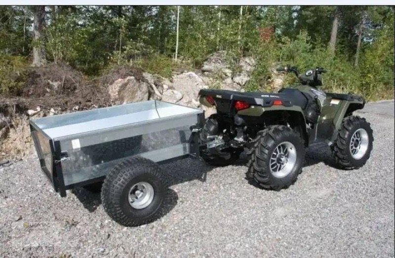 Vemac Heckkipper ATV TR500 Gitter 500kg Kipper Quad Traktor PKW - Tipper trailer: picture 2 Vemac Heckkipper ATV TR500 Gitter 500kg Kipper Quad Traktor PKW - Tipper trailer: picture 2