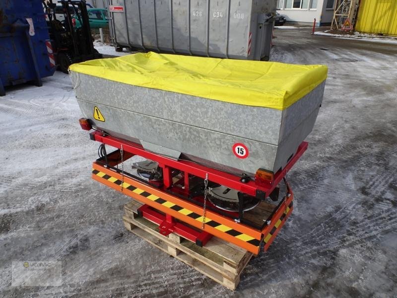 Vemac Zweischeibenstreuer 2 Scheiben Streuer Salzstreuer 1000L - Sand/ Salt spreader: picture 1 Vemac Zweischeibenstreuer 2 Scheiben Streuer Salzstreuer 1000L - Sand/ Salt spreader: picture 1