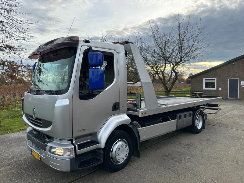 Renault Midlum 240 / NL TRUCK / MANUAL / RECOVERY / HYDRAULIC LIFT / H-FRAME / WINCH / 3 SEATS / - Tow truck: picture 1 Renault Midlum 240 / NL TRUCK / MANUAL / RECOVERY / HYDRAULIC LIFT / H-FRAME / WINCH / 3 SEATS / - Tow truck: picture 1