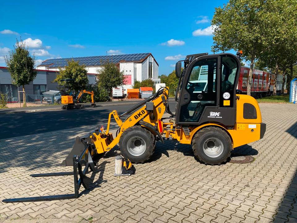 Hoflader/Radlader BK810 *BERGER KRAUS*Kubota *EURO-AUFNAHME*SCHNELLWECHSLER*SOFORT!* - Compact loader: picture 2 Hoflader/Radlader BK810 *BERGER KRAUS*Kubota *EURO-AUFNAHME*SCHNELLWECHSLER*SOFORT!* - Compact loader: picture 2