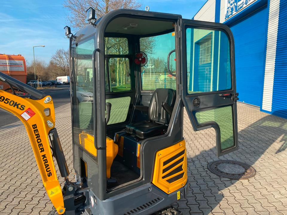 Minibagger BK950KS + Zubehör *INKL.19% MWST*BERGER KRAUS*KABINE*SOFORT!* - Mini excavator: picture 5 Minibagger BK950KS + Zubehör *INKL.19% MWST*BERGER KRAUS*KABINE*SOFORT!* - Mini excavator: picture 5
