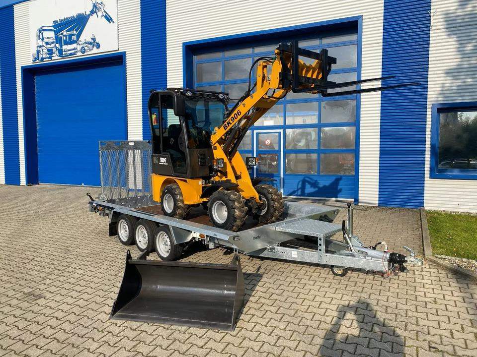 Radlader/Hoflader BK906 Kabine inkl. Tieflader und Gabel/Schaufelpaket *INKL.19% MWST*BERGER KRAUS*PERKINS*SOFORT!* - Compact loader: picture 3 Radlader/Hoflader BK906 Kabine inkl. Tieflader und Gabel/Schaufelpaket *INKL.19% MWST*BERGER KRAUS*PERKINS*SOFORT!* - Compact loader: picture 3