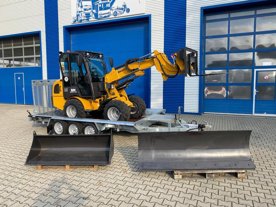Teleskoplader/Radlader BK810T inkl. Tieflader und Schneeschild *INKL.19% MWST*BERGER KRAUS*KUBOTA*EURO*CE* - Compact loader, Trailer: picture 1 Teleskoplader/Radlader BK810T inkl. Tieflader und Schneeschild *INKL.19% MWST*BERGER KRAUS*KUBOTA*EURO*CE* - Compact loader, Trailer: picture 1
