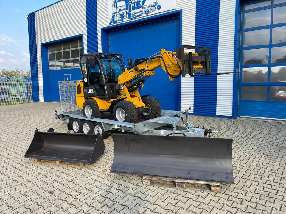 Teleskoplader/Radlader BK810T inkl. Tieflader und Schneeschild *INKL.19% MWST*BERGER KRAUS*KUBOTA*EURO*CE* - Compact loader, Trailer: picture 2 Teleskoplader/Radlader BK810T inkl. Tieflader und Schneeschild *INKL.19% MWST*BERGER KRAUS*KUBOTA*EURO*CE* - Compact loader, Trailer: picture 2
