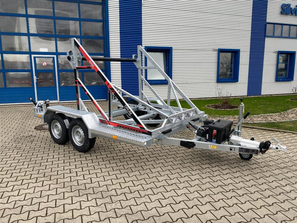 Vermietung / Kabelanhänger 3500KG E-Winde / Nutzlast 2749KG / Kabeltrommel-Anhänger / Glasfaser / 1 Woche - Cable drum trailer: picture 3 Vermietung / Kabelanhänger 3500KG E-Winde / Nutzlast 2749KG / Kabeltrommel-Anhänger / Glasfaser / 1 Woche - Cable drum trailer: picture 3