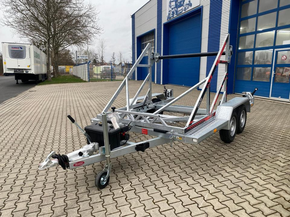 Vermietung / Kabelanhänger 3500KG E-Winde / Nutzlast 2749KG / Kabeltrommel-Anhänger / Glasfaser / 1 Woche - Cable drum trailer: picture 1 Vermietung / Kabelanhänger 3500KG E-Winde / Nutzlast 2749KG / Kabeltrommel-Anhänger / Glasfaser / 1 Woche - Cable drum trailer: picture 1