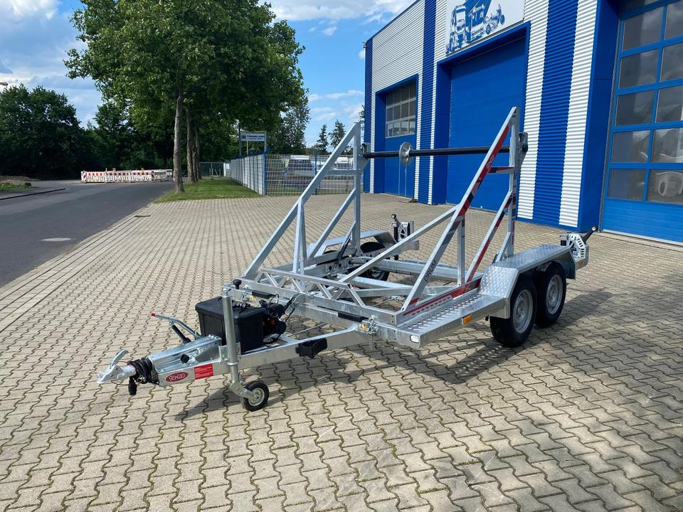 Vermietung / Kabelanhänger 3500KG E-Winde / Nutzlast 2749KG / Kabeltrommel-Anhänger / Glasfaser/ 3 Tage - Cable drum trailer: picture 3 Vermietung / Kabelanhänger 3500KG E-Winde / Nutzlast 2749KG / Kabeltrommel-Anhänger / Glasfaser/ 3 Tage - Cable drum trailer: picture 3