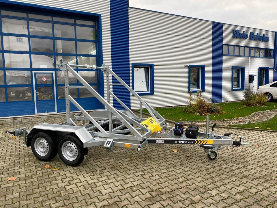 Vermietung / Kabelanhänger 3500KG E-Winde / Nutzlast 2825KG / Kabeltrommel-Anhänger / Glasfaser/ 1 Monat - Cable drum trailer: picture 2 Vermietung / Kabelanhänger 3500KG E-Winde / Nutzlast 2825KG / Kabeltrommel-Anhänger / Glasfaser/ 1 Monat - Cable drum trailer: picture 2
